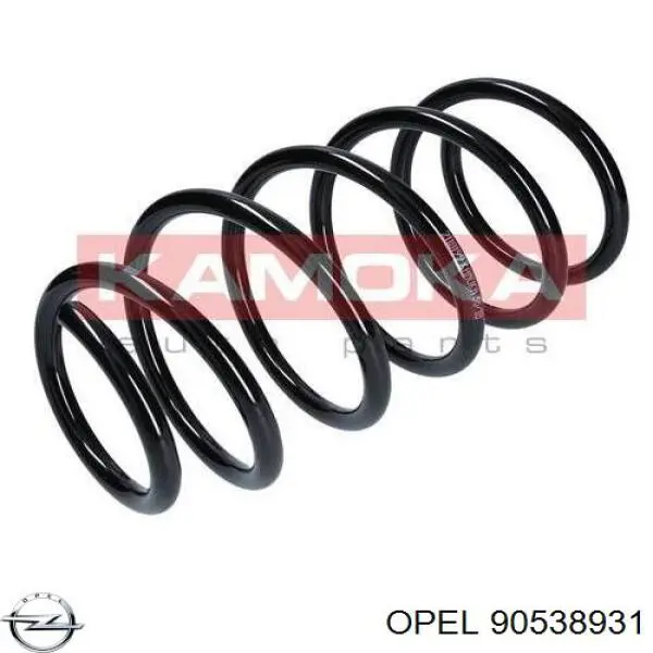 Пружина передня Opel 90538931 ціна, від 31.85 USD