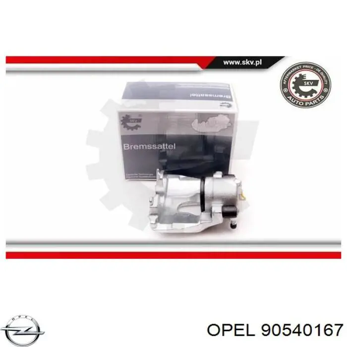 Купити 90540167 Opel Супорт задній правий