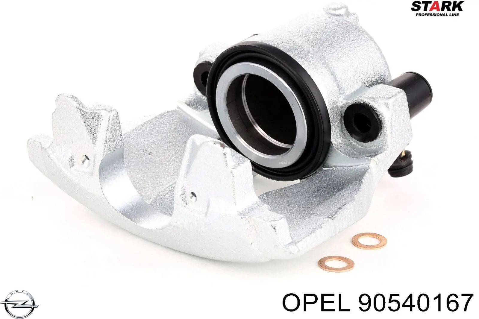 90540167 Opel супорт гальмівний задній правий