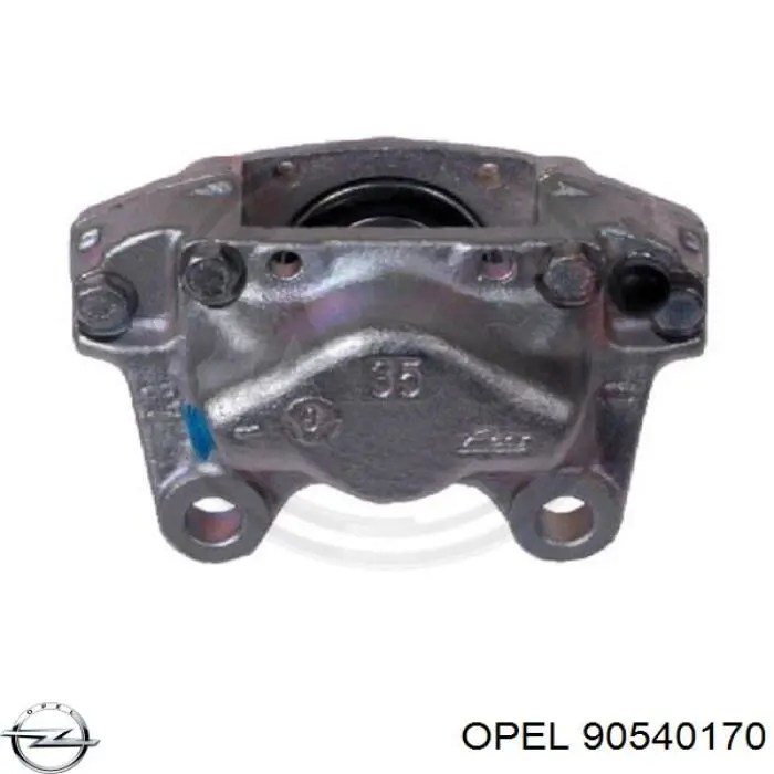 Супорт гальмівний задній лівий Opel 90540170 ціна, від 57.01 USD
