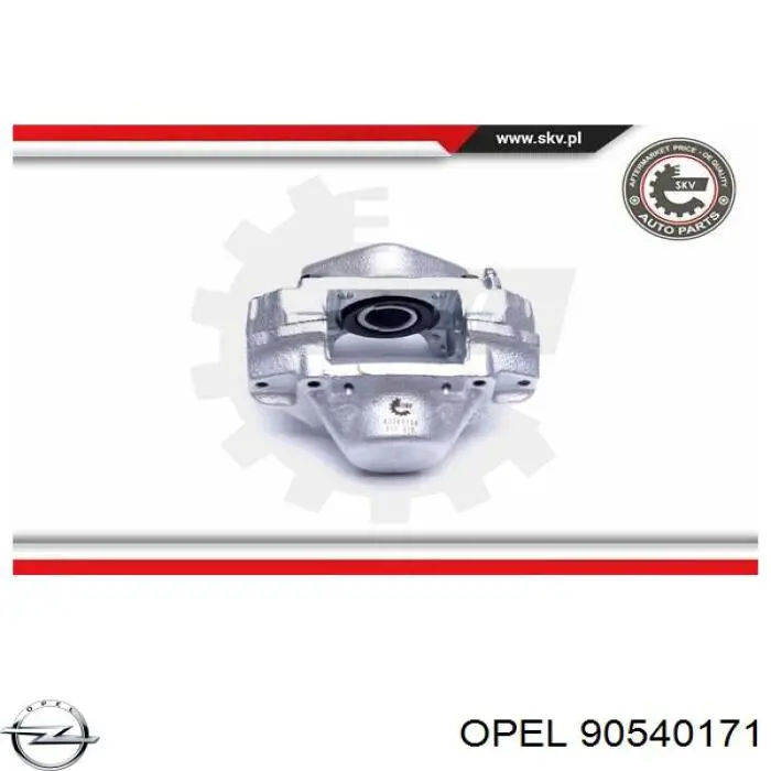 Супорт задній правий 90540171 Opel
