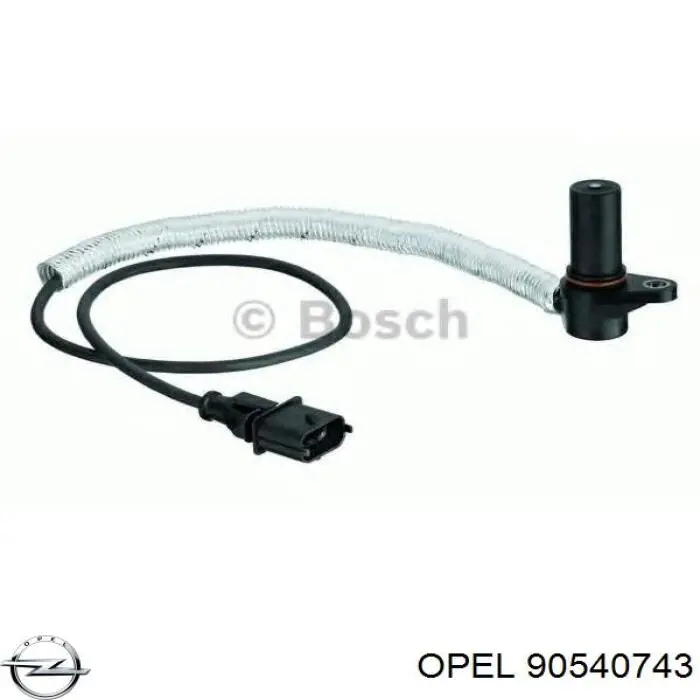 Датчик обертів колінвалу Opel 90540743 ціна, від 28.39 USD