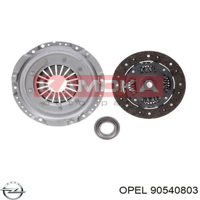 Комплект зчеплення (3 частини) Opel 90540803 ціна, від 70.87 USD