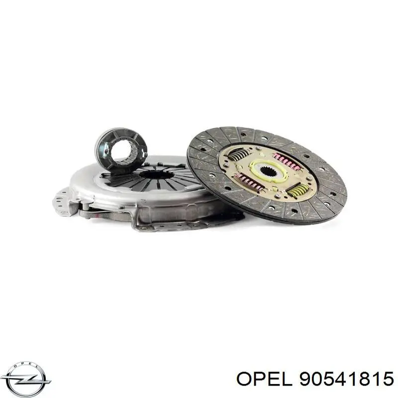 Комплект зчеплення (3 частини) Opel 90541815 ціна, від 127.13 USD