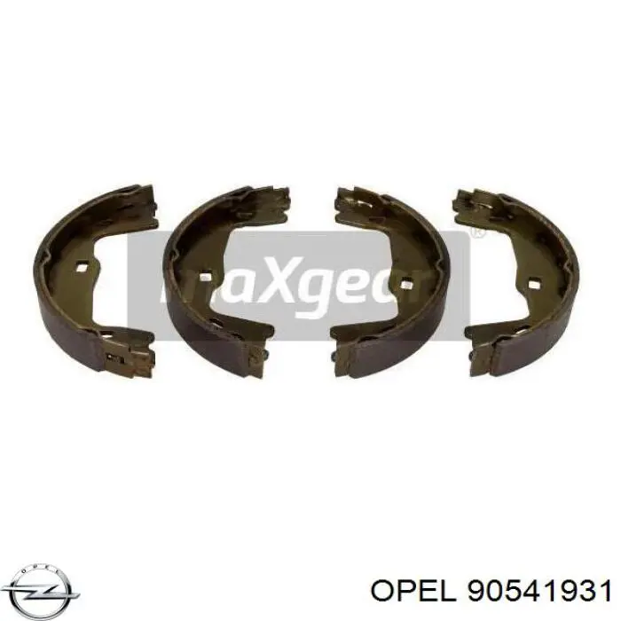Купити 90541931 Opel Гальмівні колодки гальма стоянки