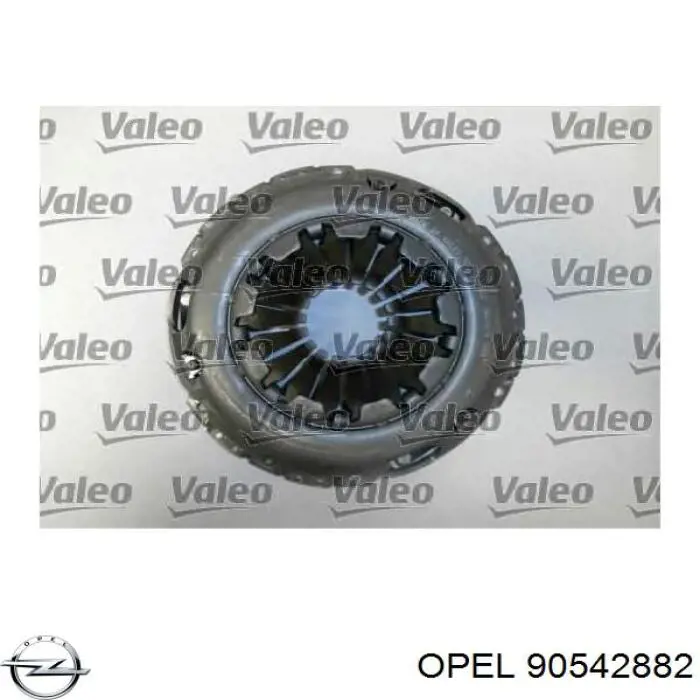 Диск зчеплення 0664255 Opel