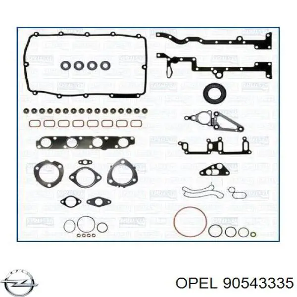 Прокладка ГБЦ Opel 90543335 ціна, від 25.62 USD