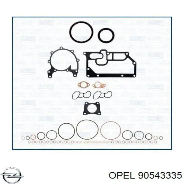 90543335 Opel прокладка головки блока циліндрів (гбц)