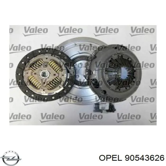 Купити 90543626 Opel Маховик із зубчастим ободом в зборі