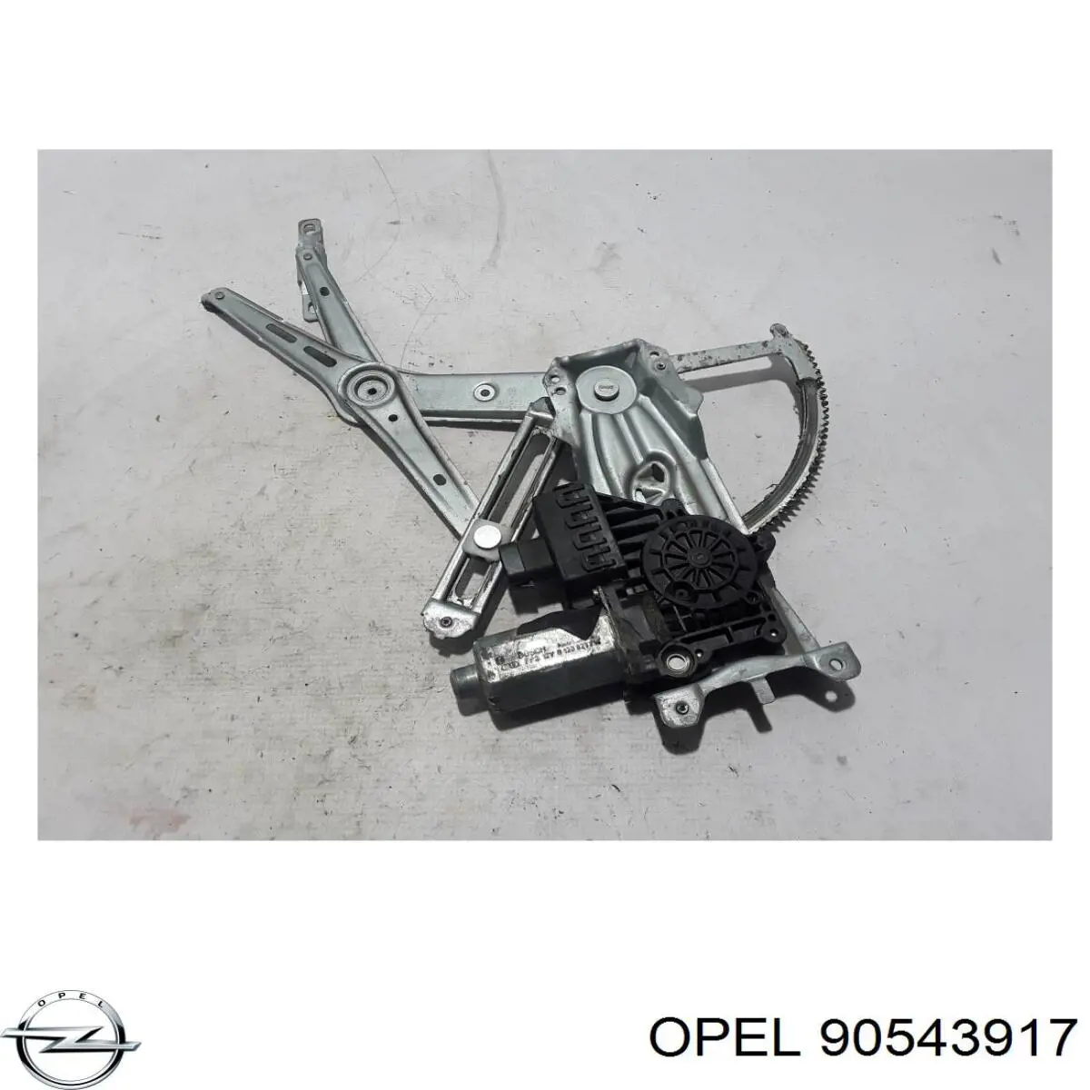 Механізм стеклопідйомника дверей передніх, лівих Opel 0140293