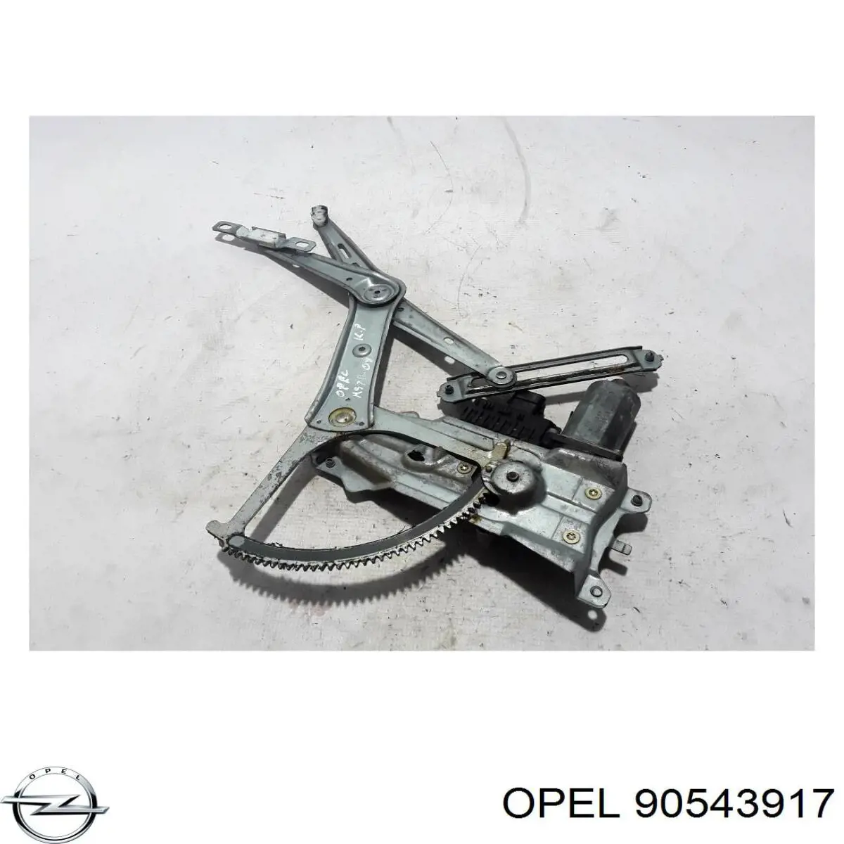 0140293 Opel Підйомник механічний вітрового скла