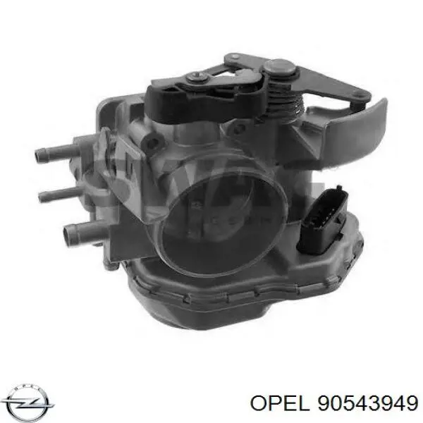 Блок дросельної заслінки Opel 90543949 ціна, від 44.34 USD