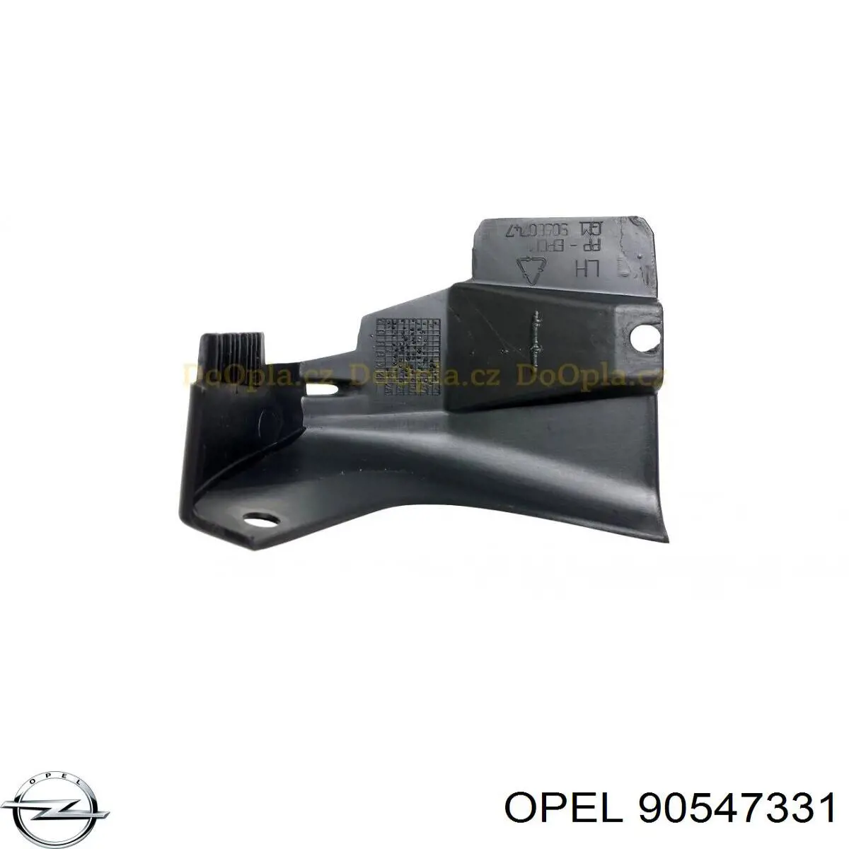 Накладка зовнішня (молдинг) порога, задня ліва Opel 5164725 ціна, від 12.15 USD