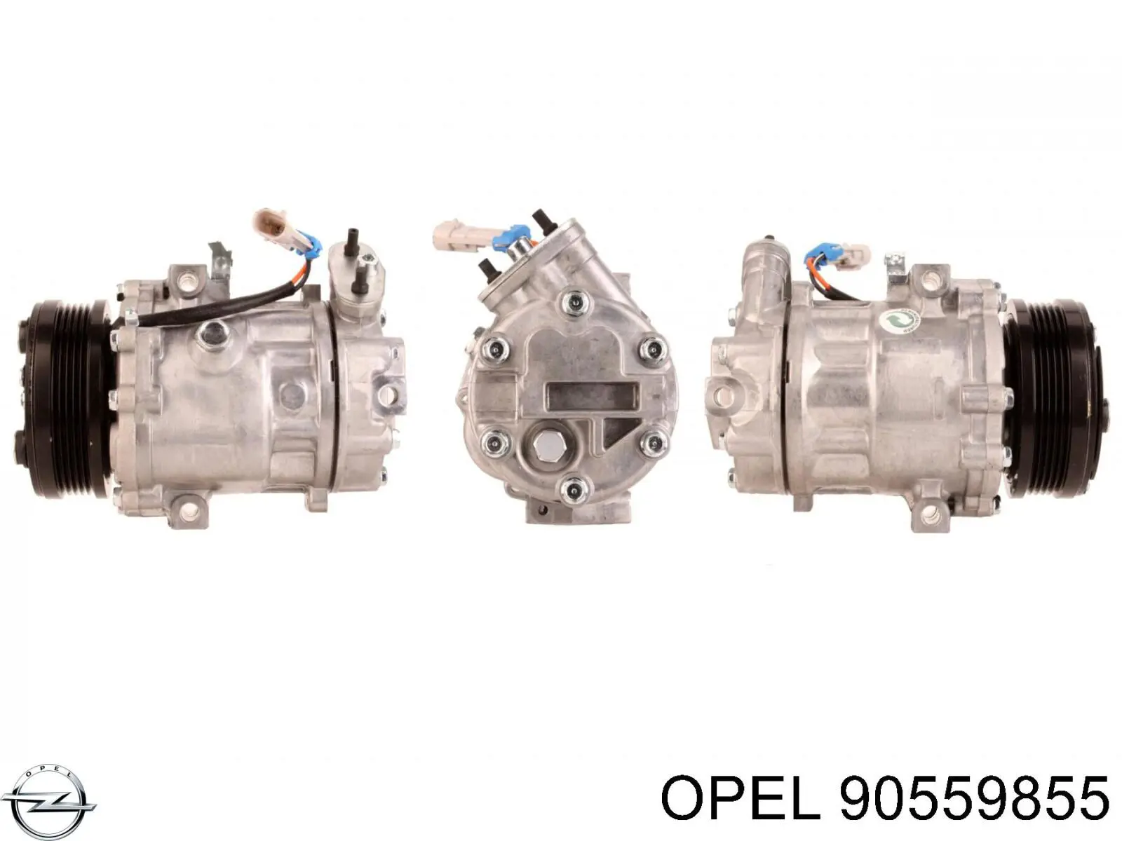 90559855 Opel компресор кондиціонера