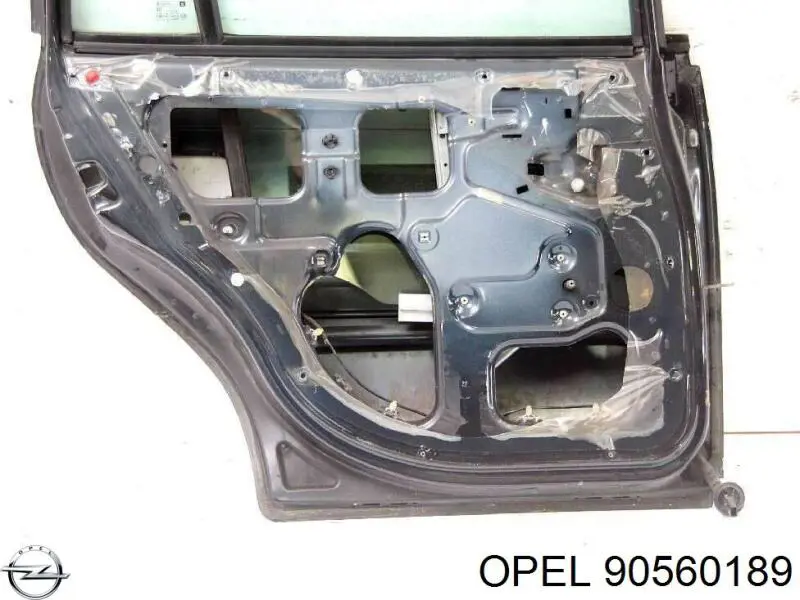 90560189 Opel Двері пасажирськи задні ліві