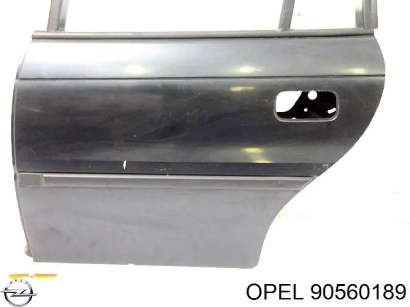 Двері задні Opel 90560189 ціна, від 29.30 USD