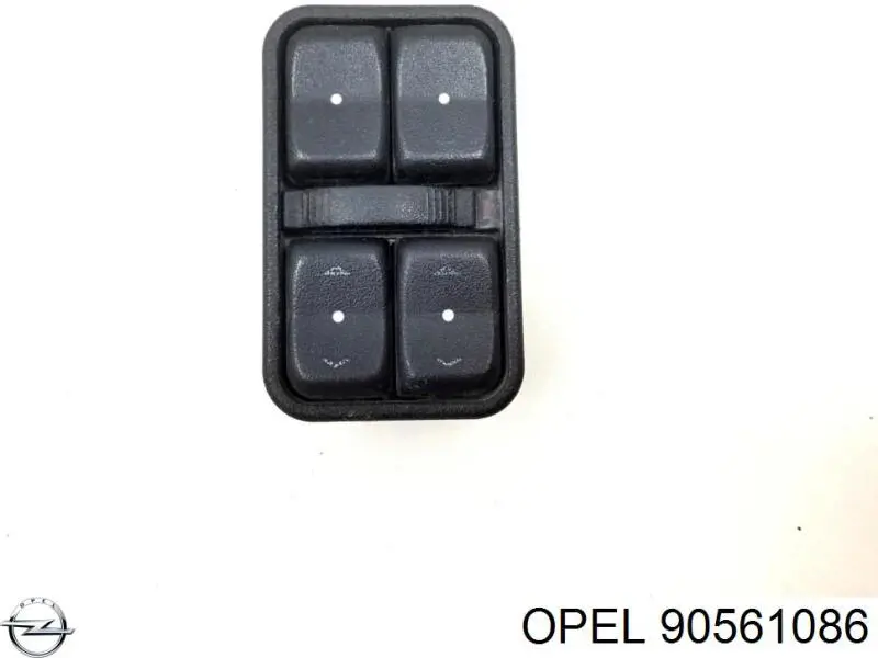 90561086 Opel кнопковий блок керування склопідіймачами передній лівий