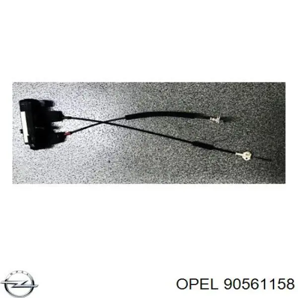 90561158 Opel Замок задньої дверї, правої