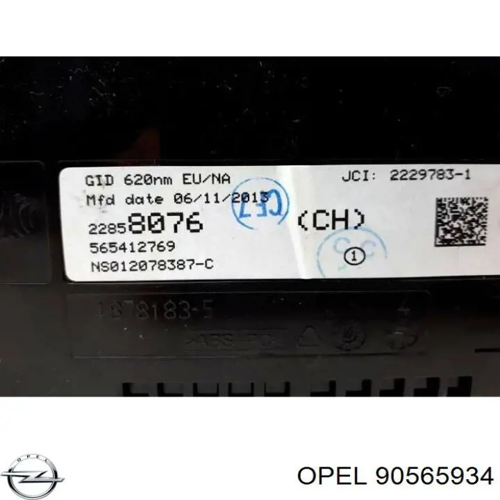 90565934 Opel 