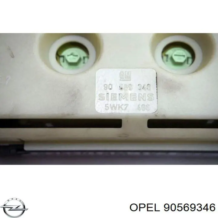 Дисплей бортового комп'ютера Opel 90569346 ціна, від 21.28 USD