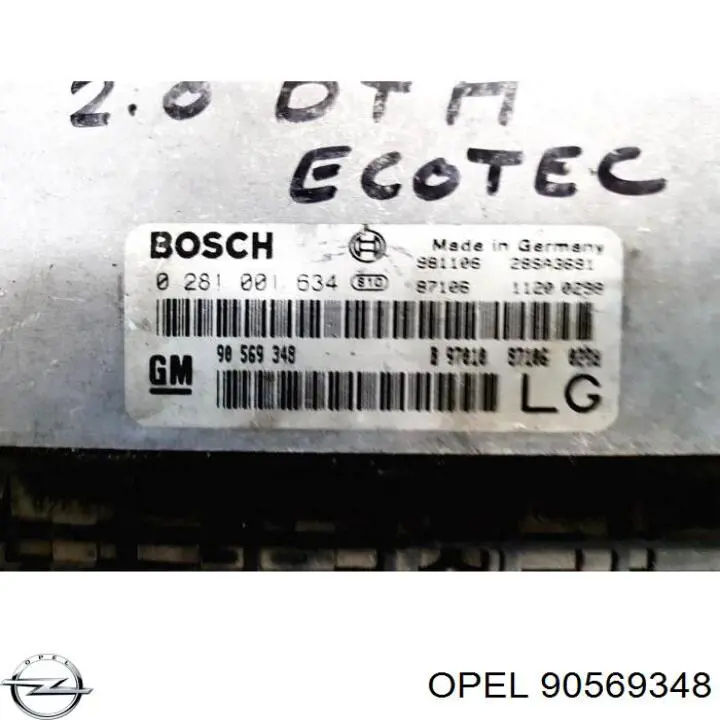 90569348 Opel 