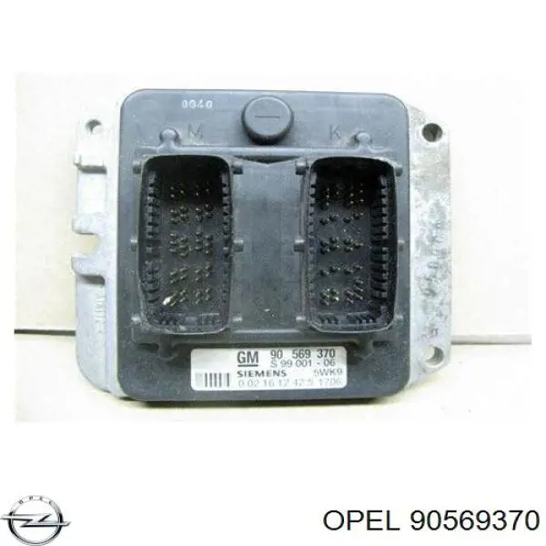 90569370 Opel Блок електронного управління