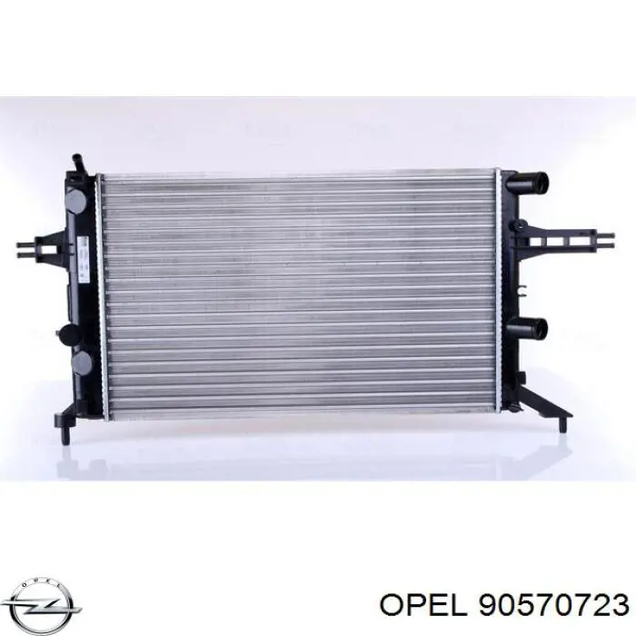 90570723 Opel Радіатор охолодження двигуна