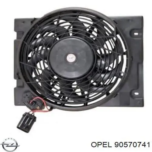 Купити 90570741 Opel Облицювання рамки радіатора