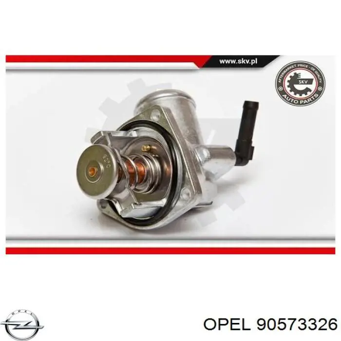Купити 90573326 Opel Термостат в корпусі