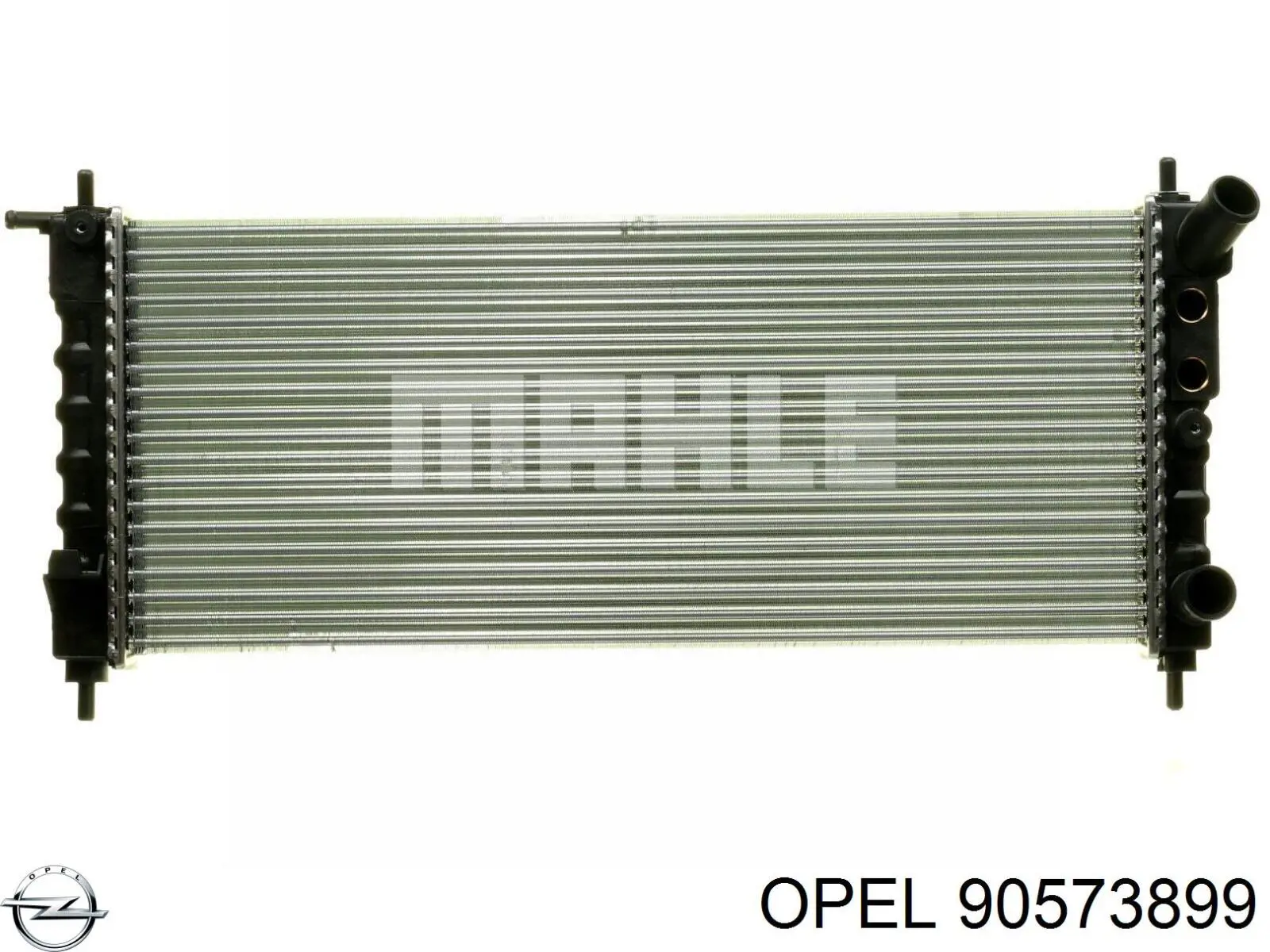 Радіатор основний Opel 90573899 ціна, від 49.35 USD