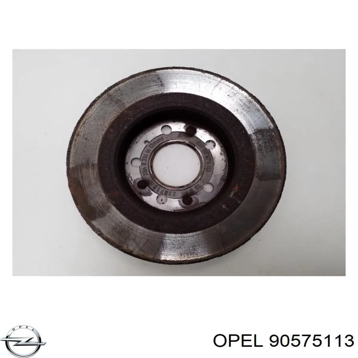 90575113 Opel диск гальмівний задній