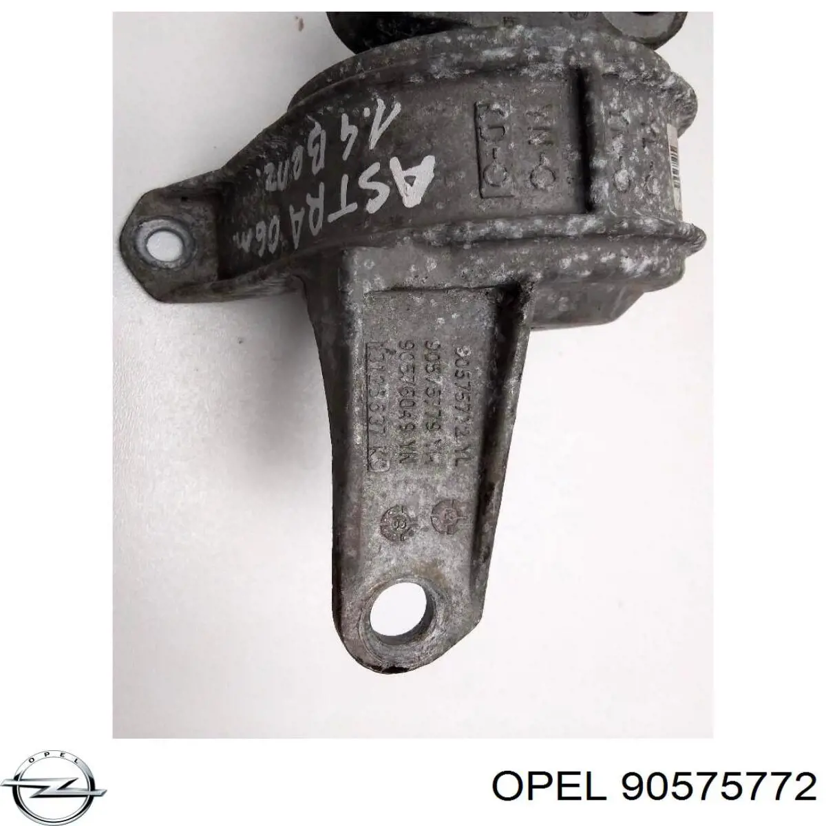 90575772 Opel подушка (опора двигуна, права)
