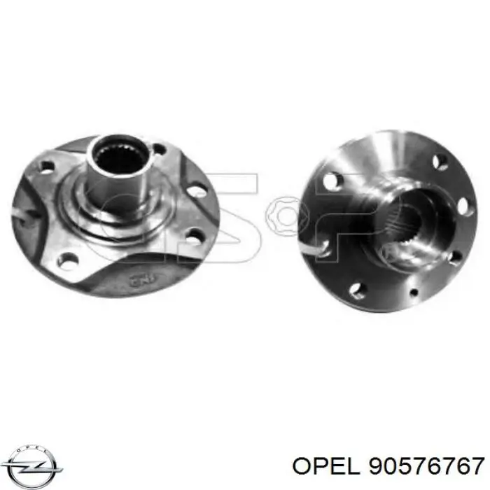 Купити 90576767 Opel Маточини передніх коліс