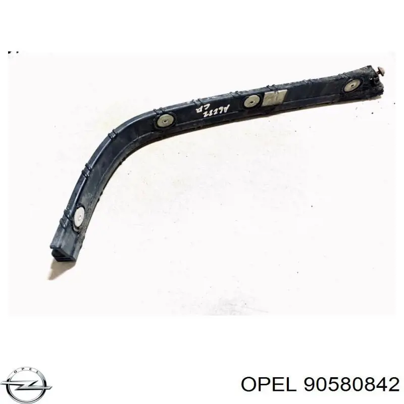 Купити 90580842 Opel Направляюча заднього бампера, права