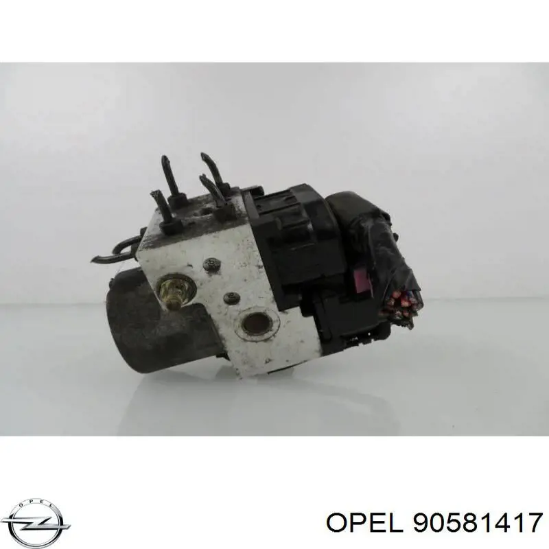 90581417 Opel Блок управління АБС (ABS)