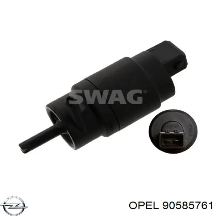 Купити 90585761 Opel Мотор омивача лобового скла