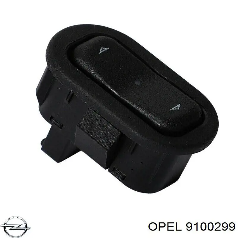 9100299 Opel кнопка вмикання двигуна склопідіймача задня