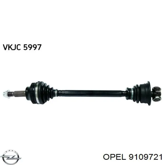 Привід передній лівий Opel 9109721 ціна, від 72.98 USD