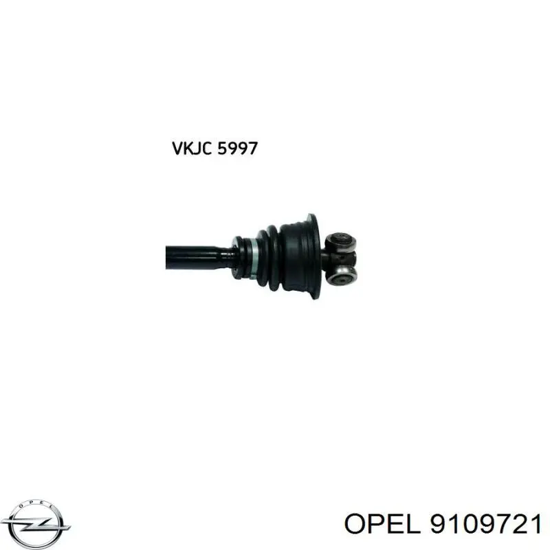 Купити 9109721 Opel Ліва піввісь