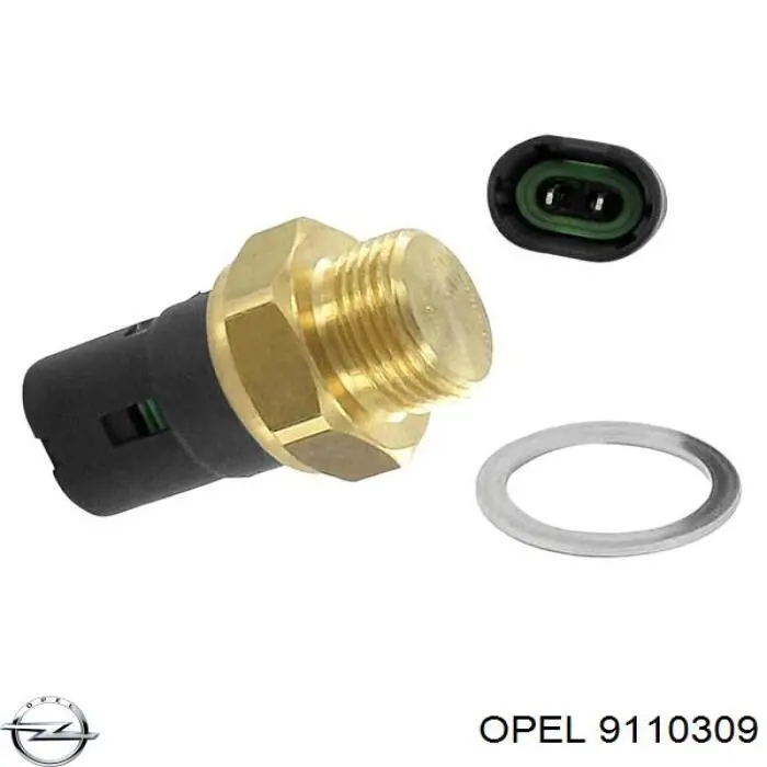 Купити 9110309 Opel Датчик включення вентилятора