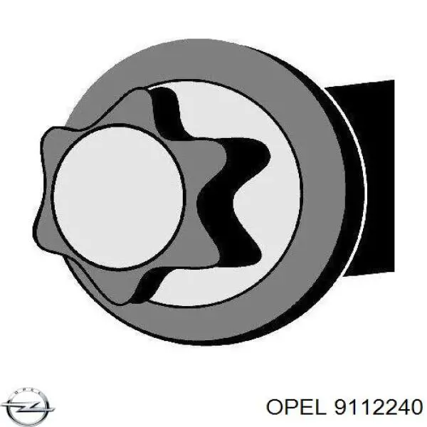 9112240 Opel болт головки блока циліндрів, гбц