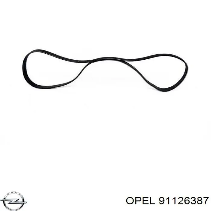 Клиновий ремінь Opel 91126387 ціна, від 13.02 USD