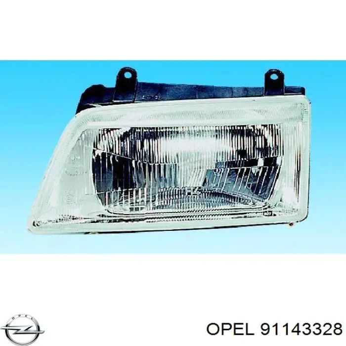 Основна фара в зборі ліва Opel 91143328 ціна, від 95.24 USD