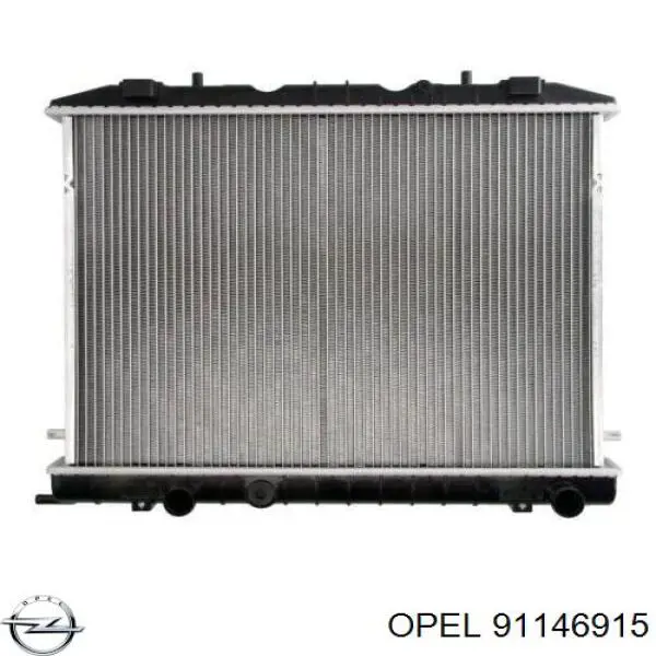 91146915 Opel Радіатор охолодження двигуна