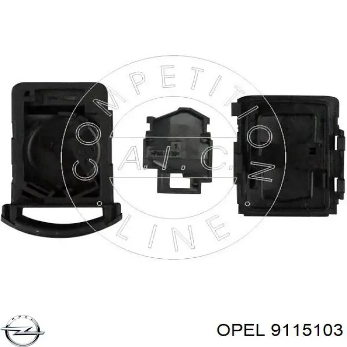 Купити 9115103 Opel Брелок керування сигналізацією