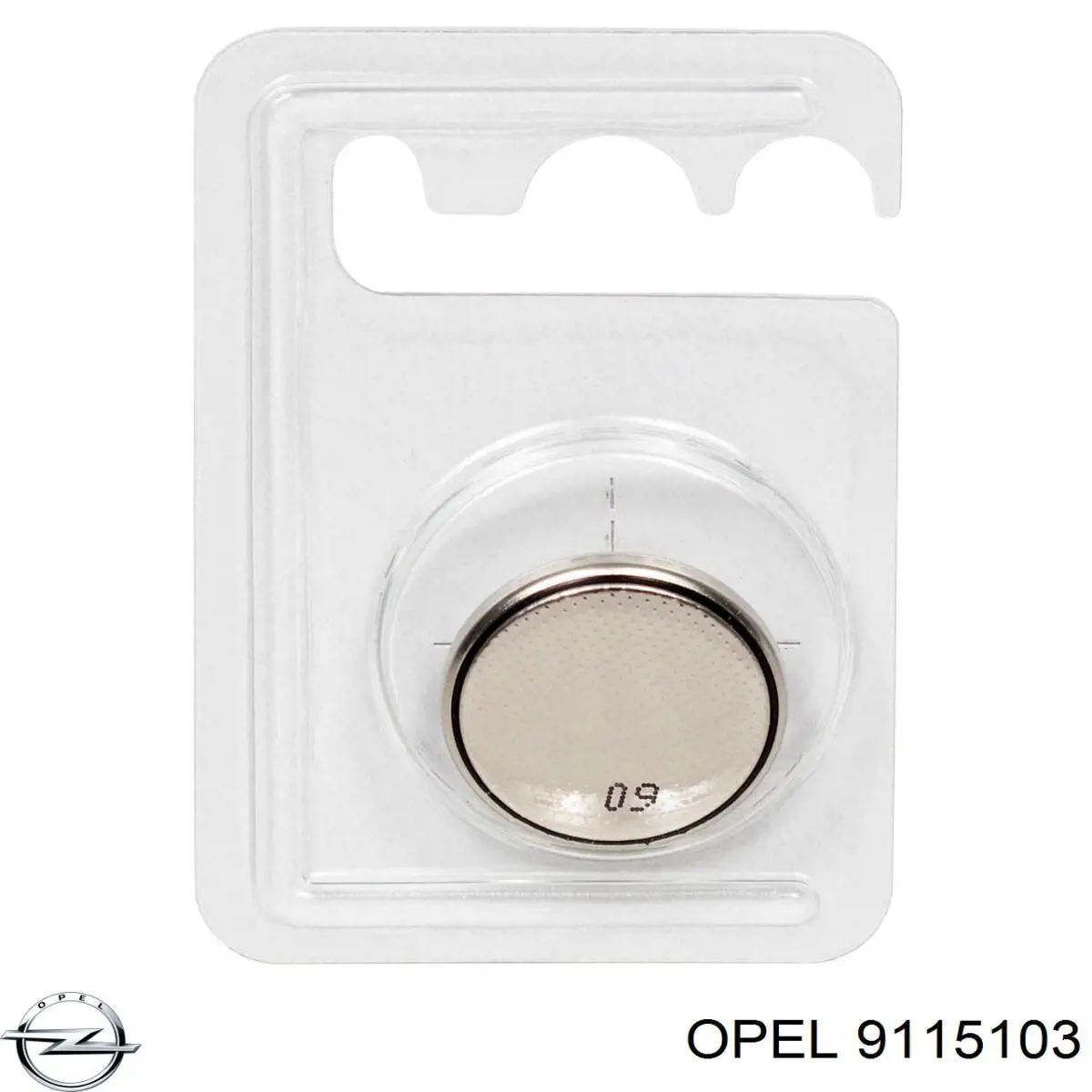 Брелок керування сигналізацією Opel 9115103 ціна, від 67.21 USD