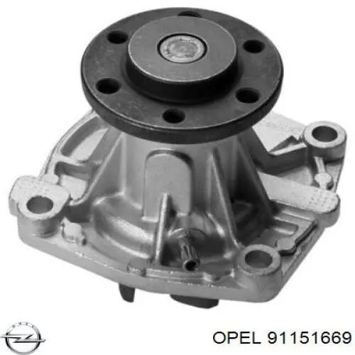 Помпа охолодження Opel 91151669 ціна, від 29.30 USD