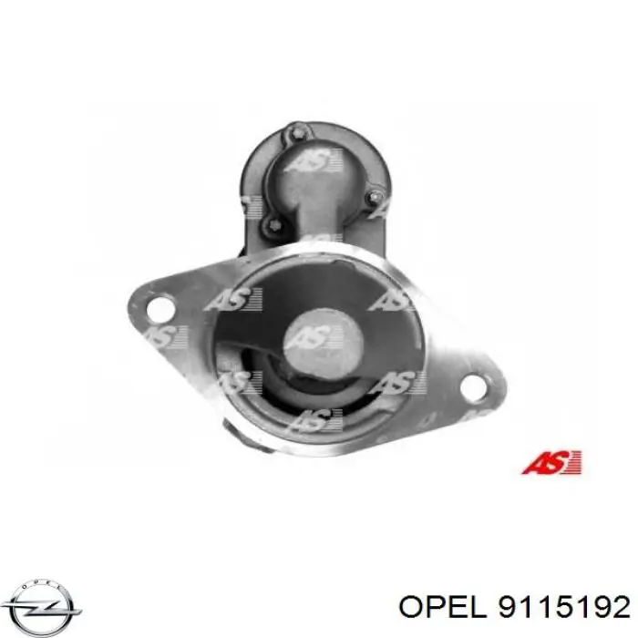 Стартер Opel 9115192 ціна, від 39.27 USD
