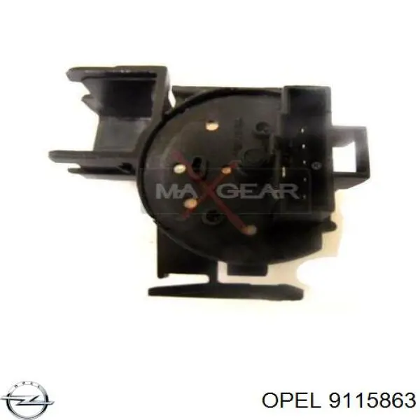9115863 Opel замок запалювання, контактна група