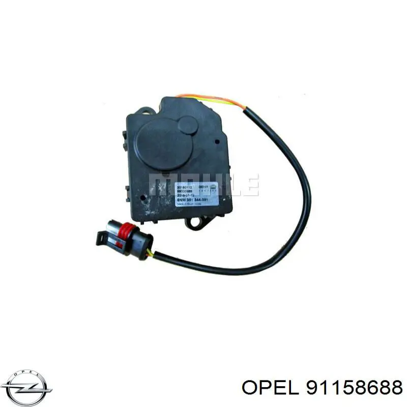 Двигун заслінки печі Renault Megane I седан (LA0, LA1) (1996 - 2003) ціна, від 135.11 USD